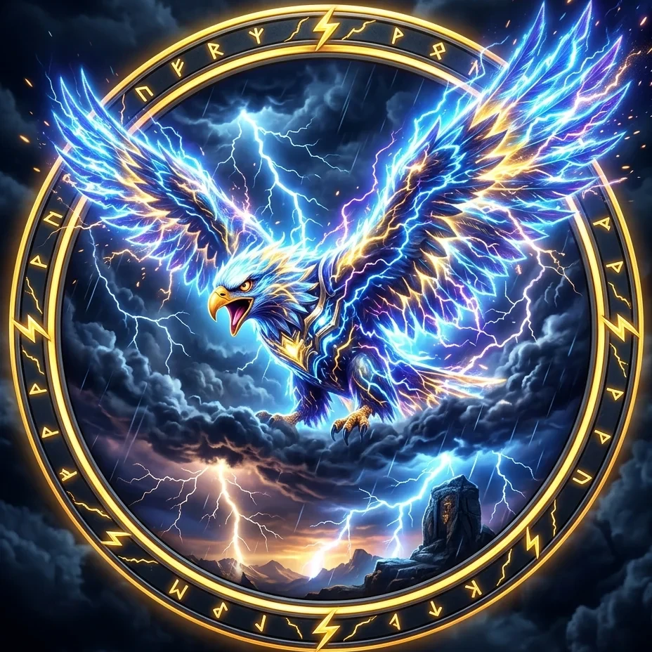 Thunder Eagle at Golden Lady casino pokies